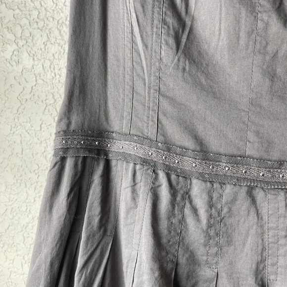 Laurel Casual Cotton Taupe Gray Spring Summer Dress EUR 34 US 2 - Picture 8 of 8